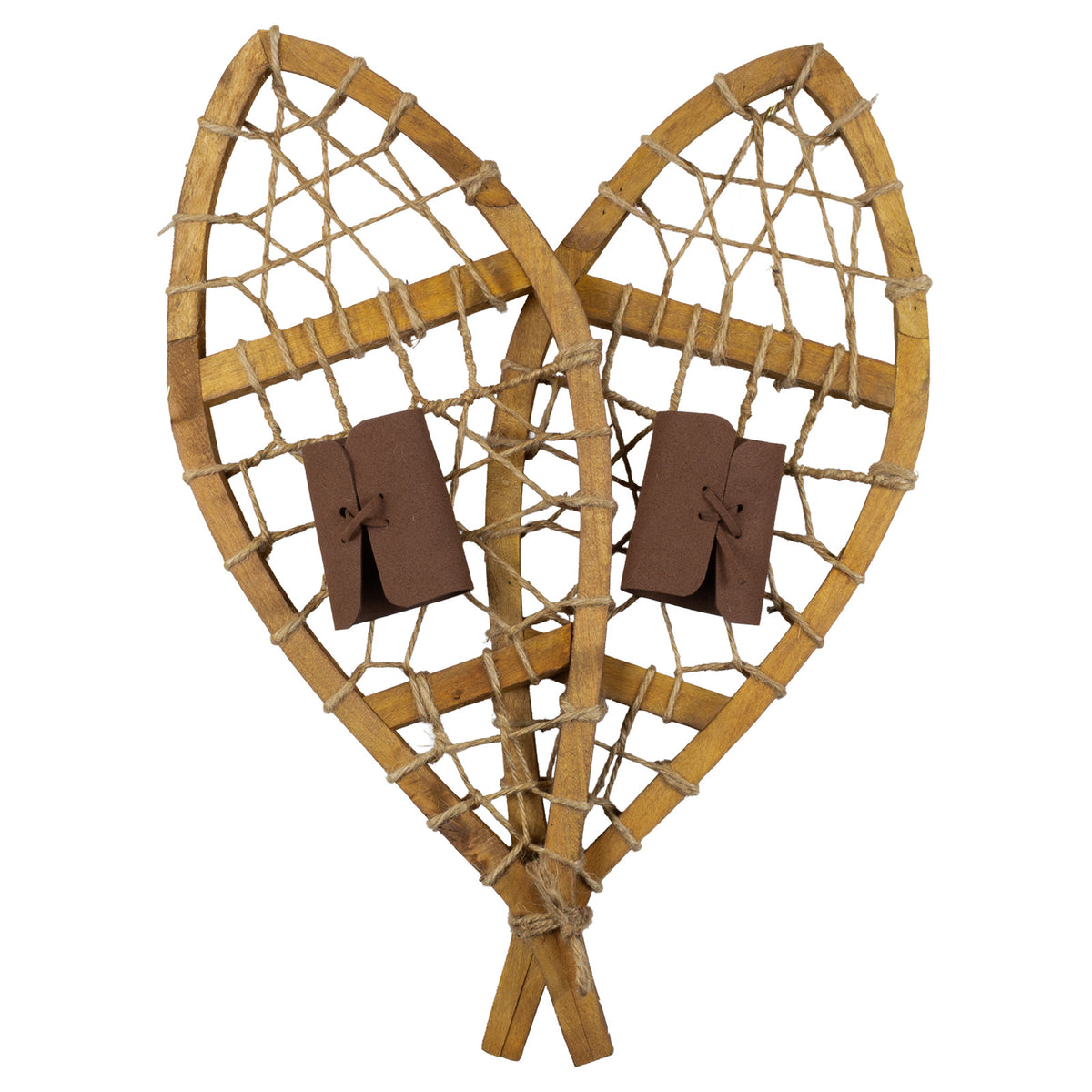Decorative snowshoe pair 55cm, pack of 12