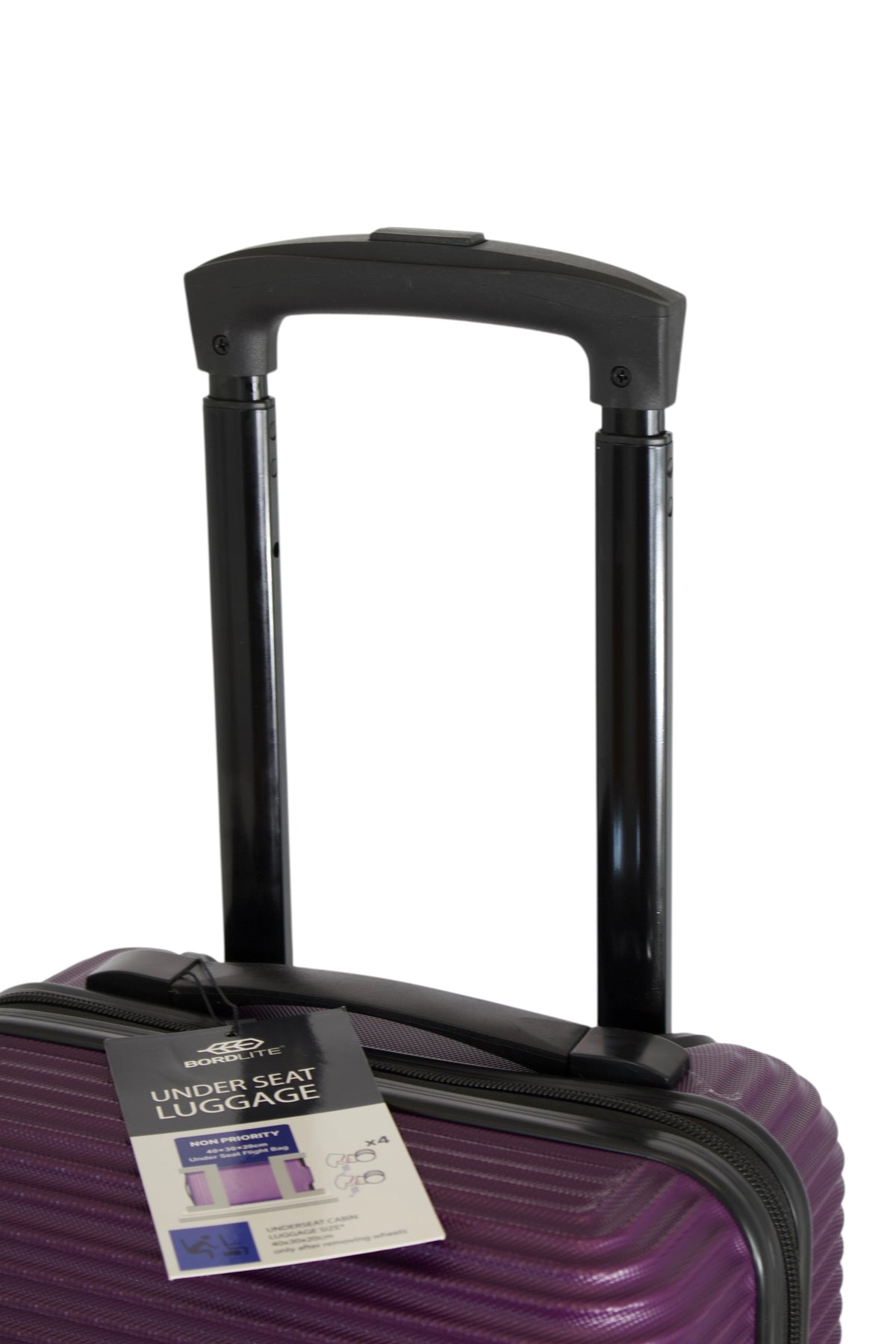Underseat-Kabinentrolley 40x30x20cm, im Display, 4 Farben sortiert