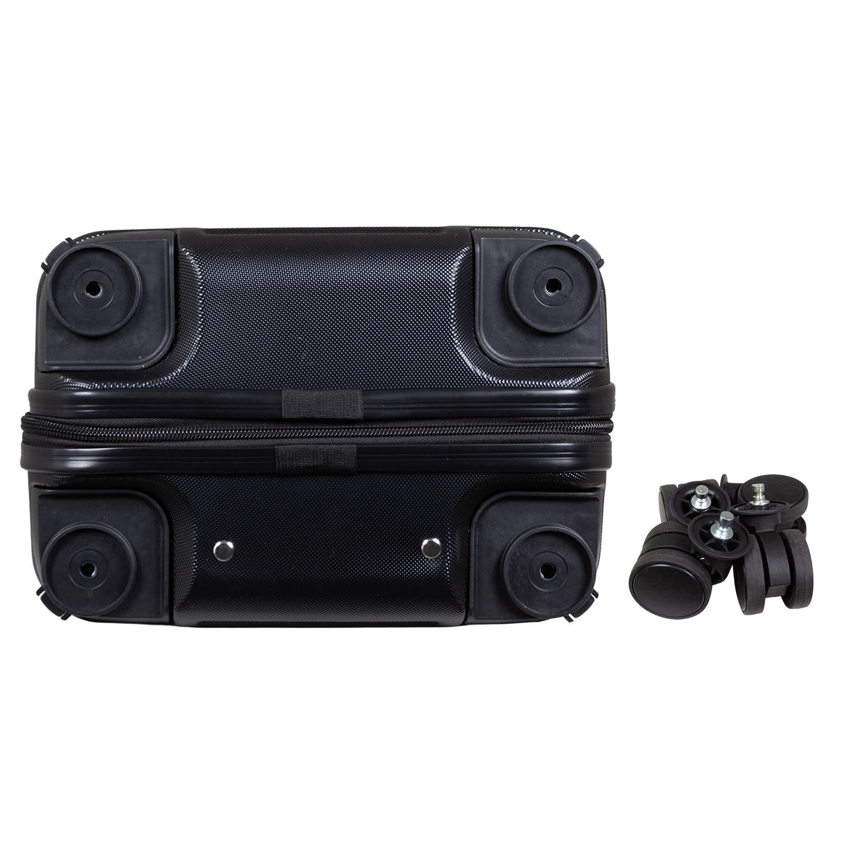 Valise cabine Underseat 40x30x20 cm, en présentoir, 4 couleurs assorties