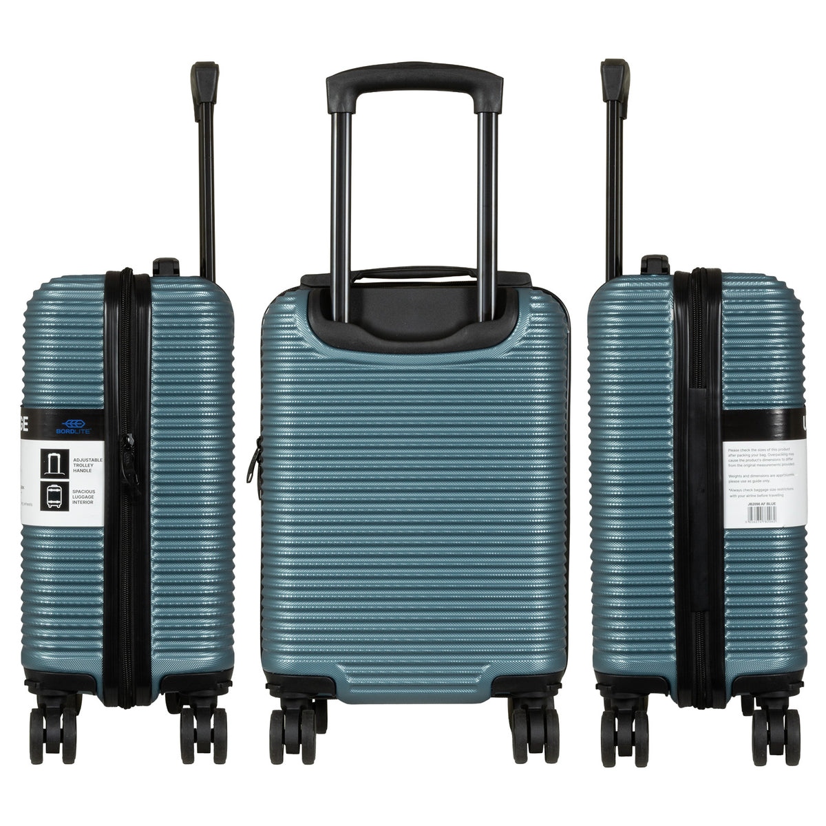 Valise cabine Underseat 40x30x20 cm, en présentoir, 4 couleurs assorties