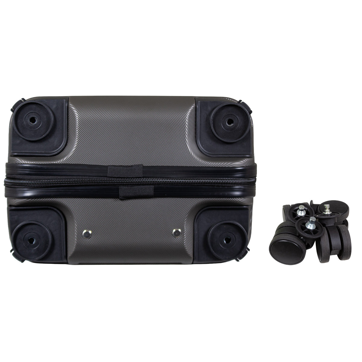 Valise cabine Underseat 40x30x20 cm, en présentoir, 4 couleurs assorties