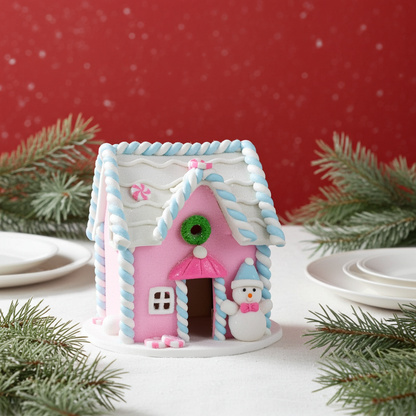 Casita de jengibre 11x11cm