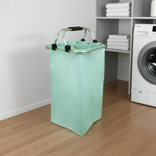 Wäschekorb faltbar, Farbe mintgrün, VE-12