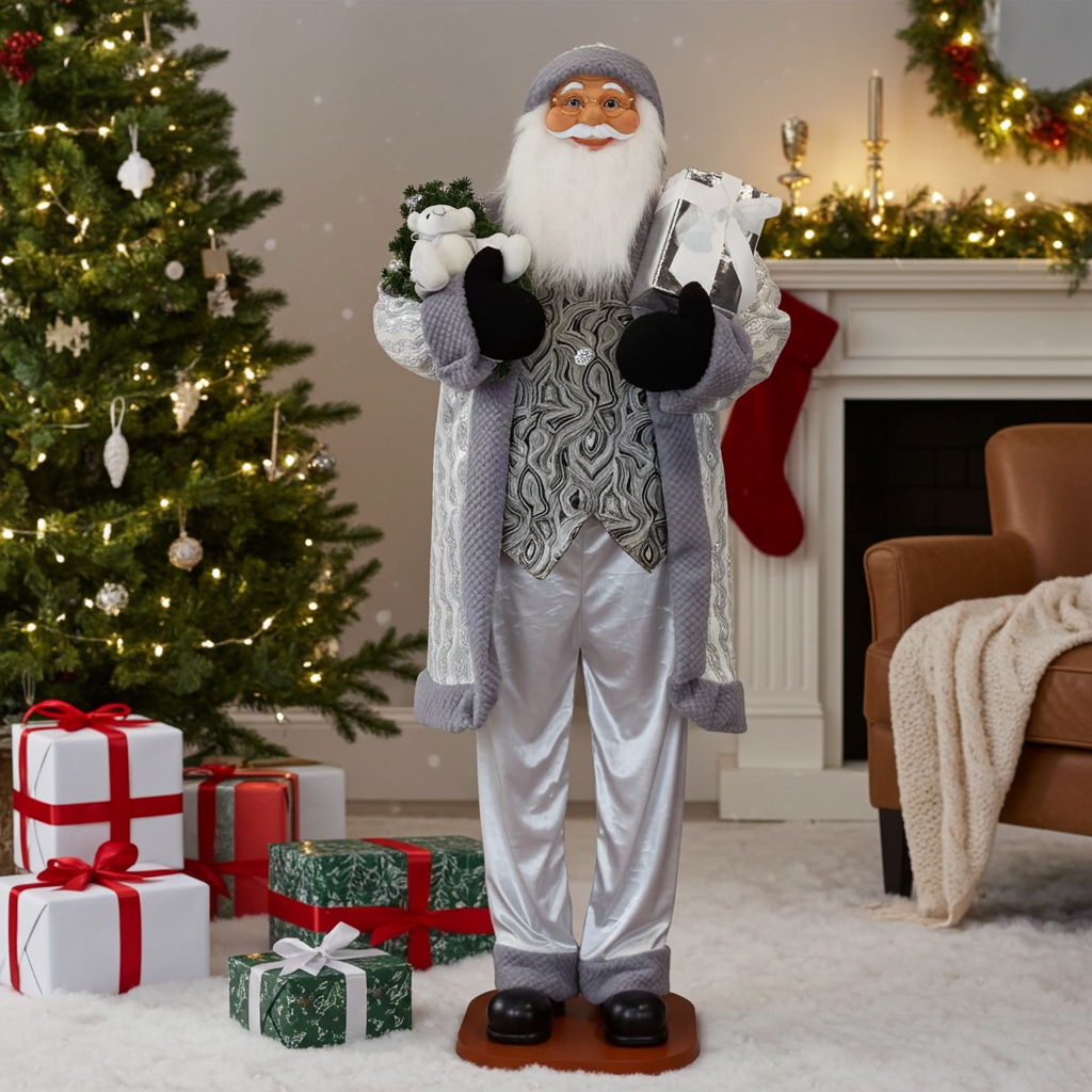 Papá Noel 180 cm - tamaño natural