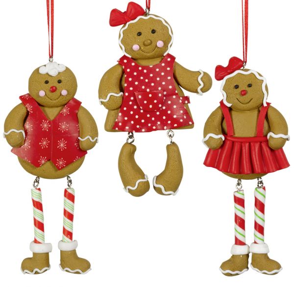 Christmas Decoration Gingerbread Figure 15cm