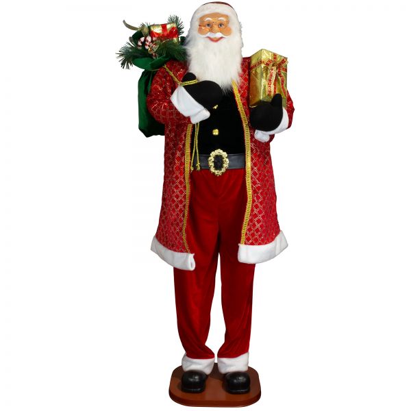 Weihnachtsmann 180cm - Lebensgröße