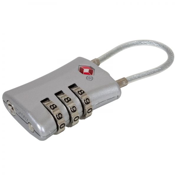 TSA Combination Lock Silver