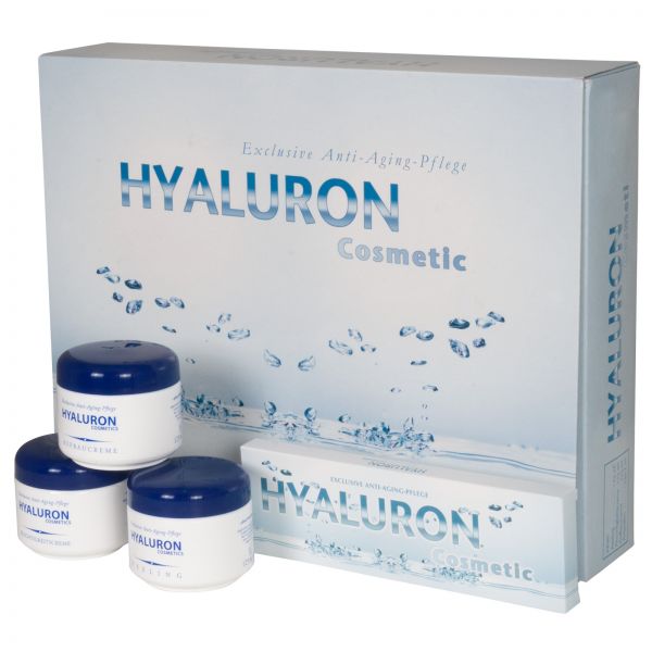 Hyaluron Anti-Aging Pflegeset 18tlg - Europäische Produktion