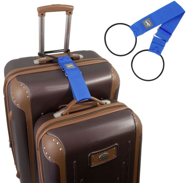 Trageschlaufe für Koffer und Taschen blau
