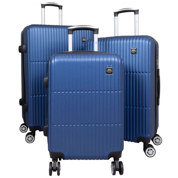 ABS Kofferset 3tlg Madrid blau